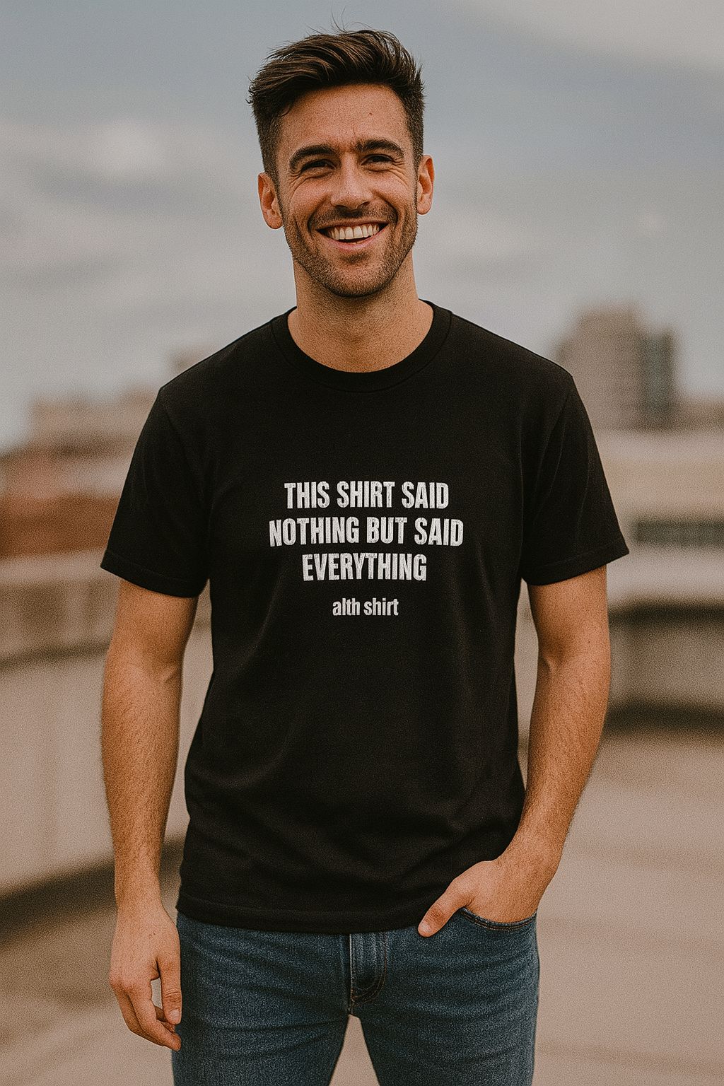 This shirt said nothing but said everything β T-shirt (π₯$5 off at checkout)