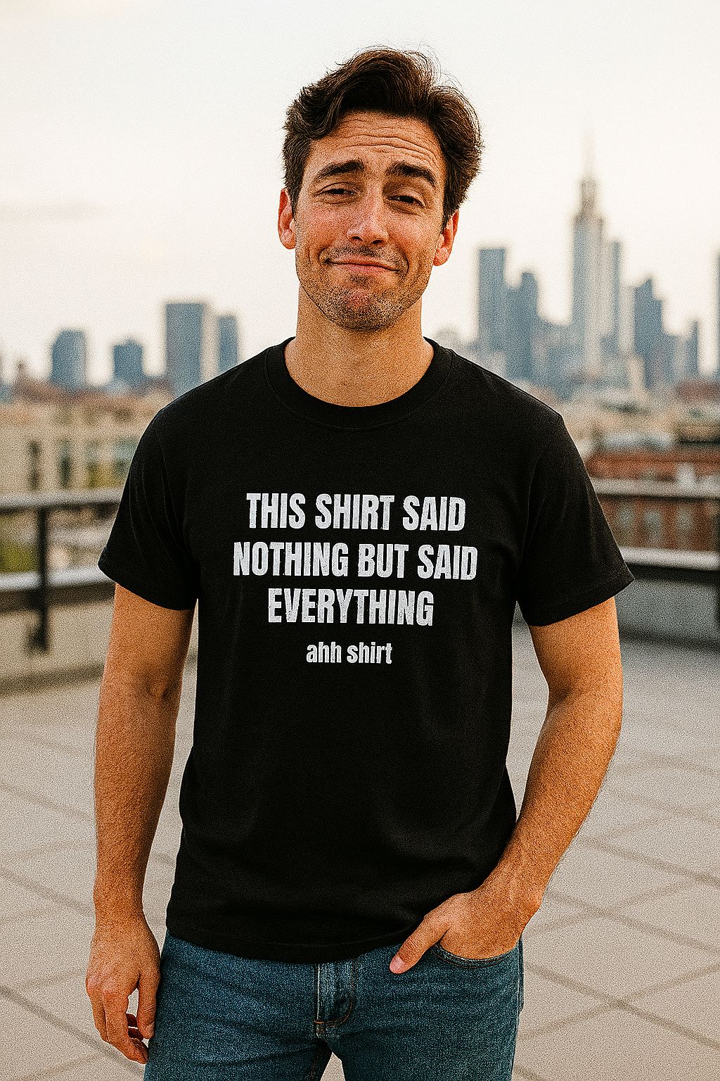 This shirt said nothing but said everything β T-shirt (π₯$5 off at checkout)