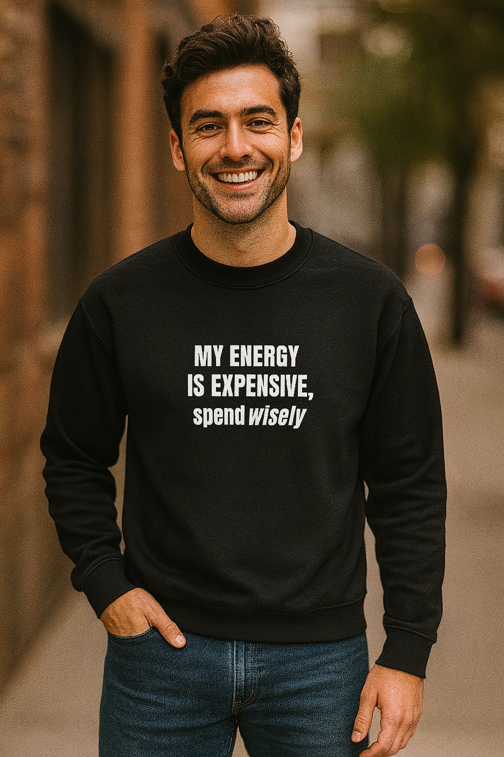 My energy is expensive, spend wisely – Sweatshirt (🔥$5 off at checkout)