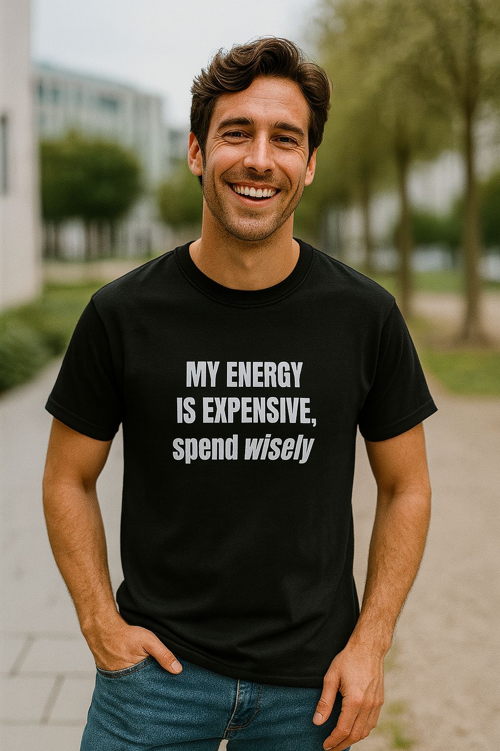 My energy is expensive, spend wisely – T-shirt (🔥$5 off at checkout)